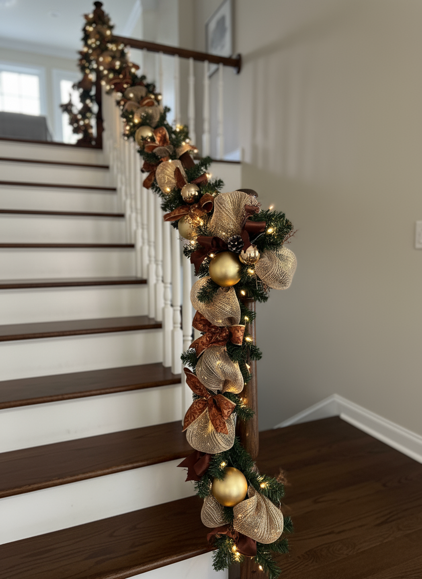 Cinnamon Spice 9ft Garland