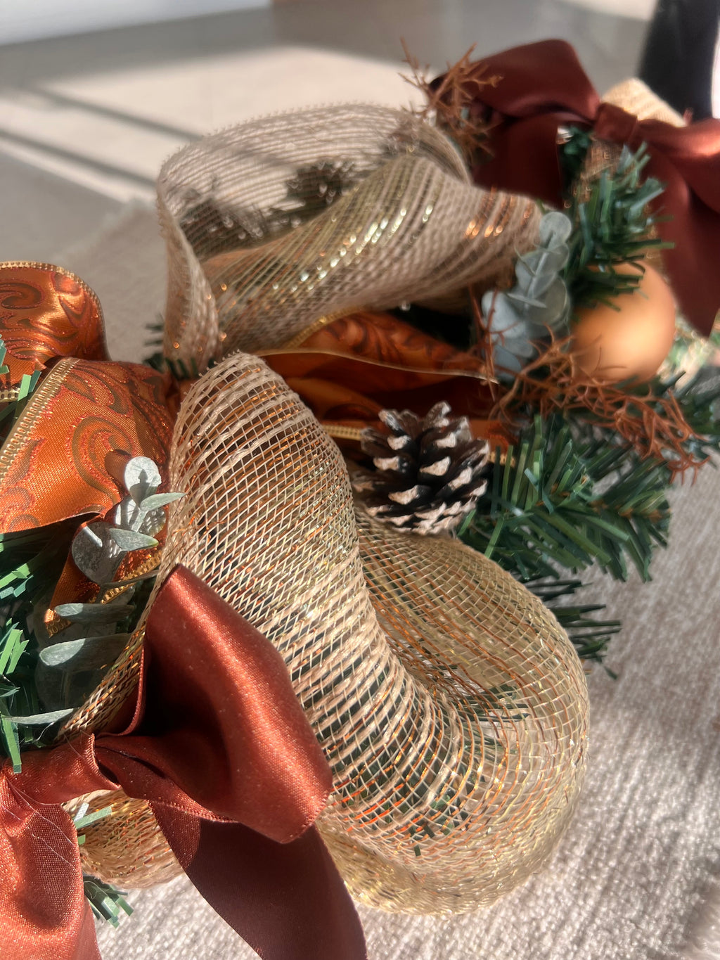 Cinnamon Spice 9ft Garland