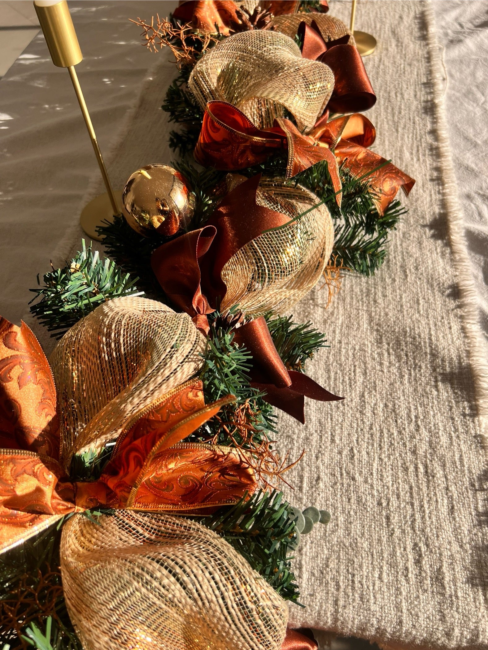Cinnamon Spice 9ft Garland